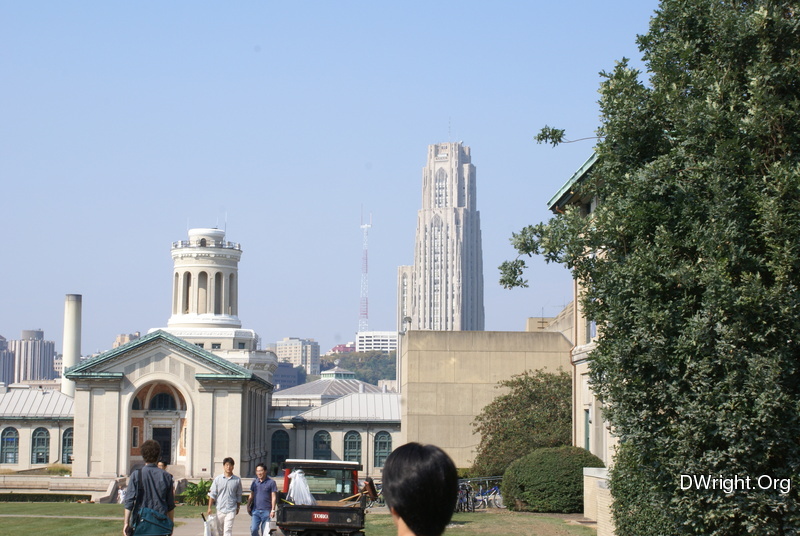 Cathedral of learning shot from CMU